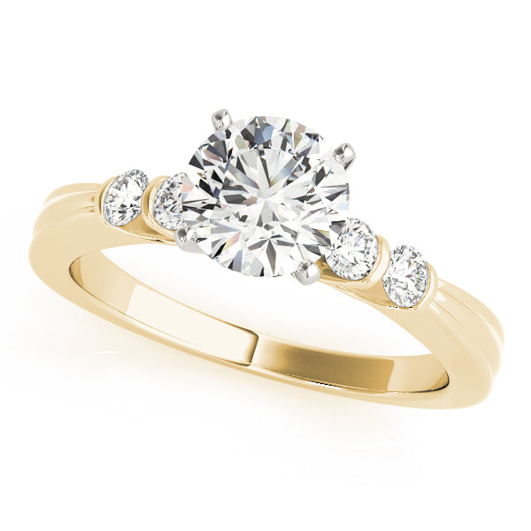 Single Row Prong Set Diamond Engagement Ring · 0.40 ct tw