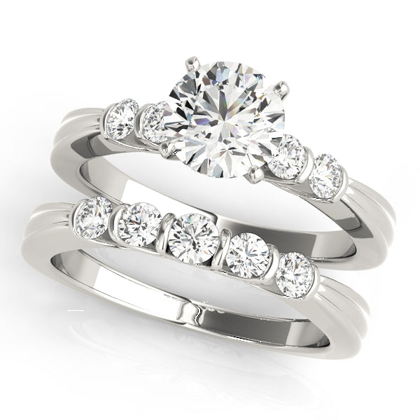 Single Row Prong Set Diamond Engagement Ring · 0.40 ct tw