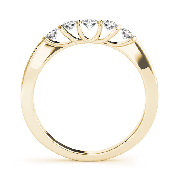 Bar Set Diamond Wedding Band · 0.30 ct tw