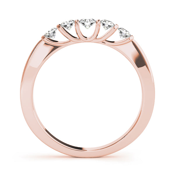 Bar Set Diamond Wedding Band · 0.30 ct tw