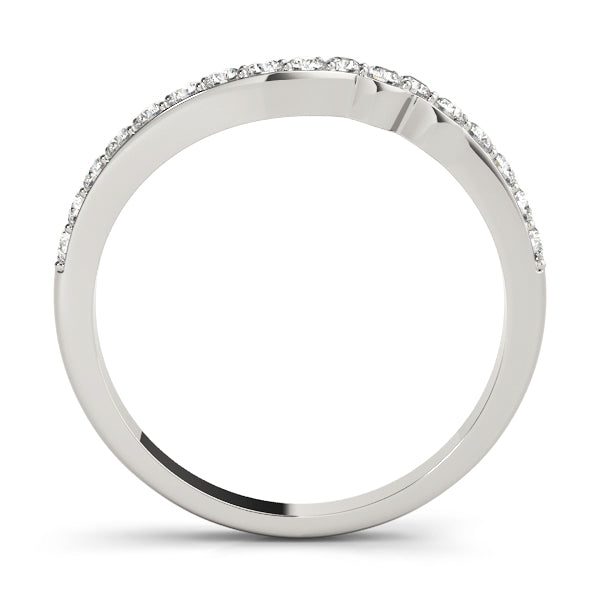 Curved Diamond Wedding Band · 0.34 ct tw