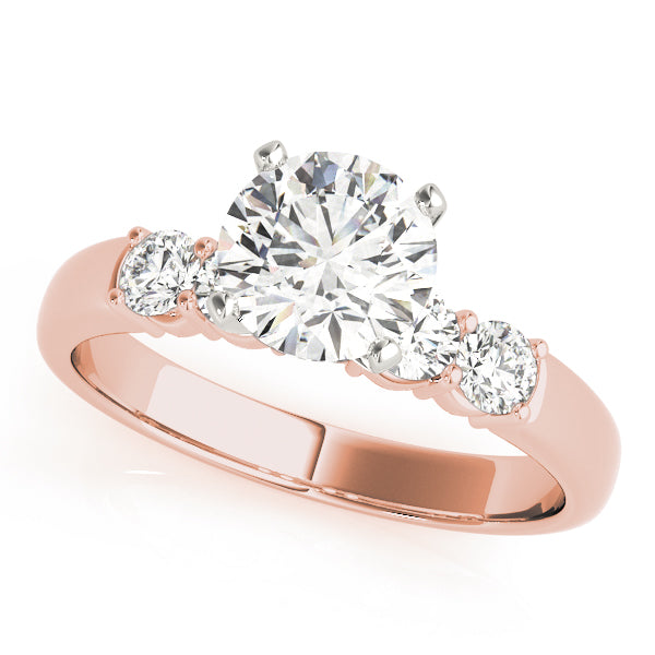 Single Row Prong Set Diamond Engagement Ring · 0.40 ct tw