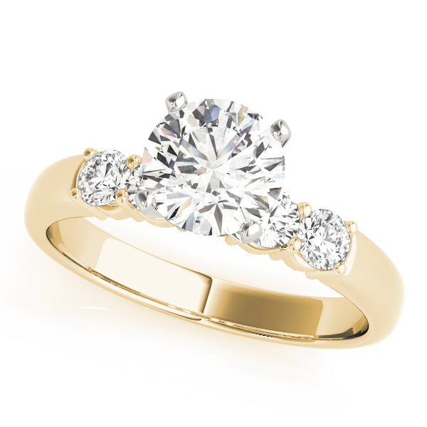 Single Row Prong Set Diamond Engagement Ring · 0.40 ct tw