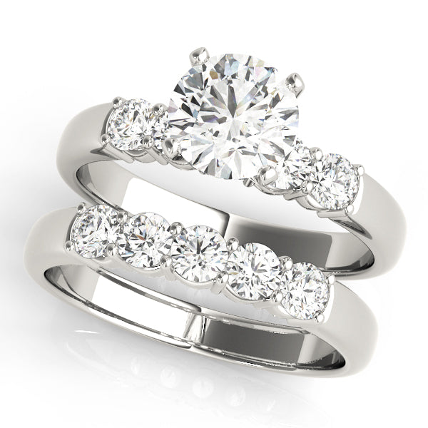 Single Row Prong Set Diamond Engagement Ring · 0.40 ct tw