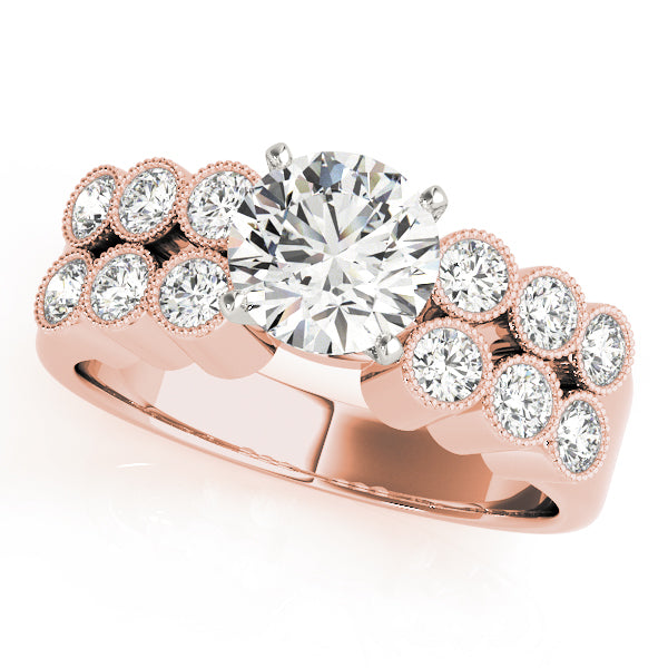 Multi-Row Diamond Engagement Ring · 0.48 ct tw