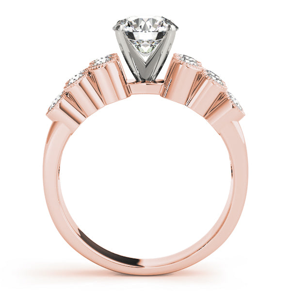 Multi-Row Diamond Engagement Ring · 0.48 ct tw