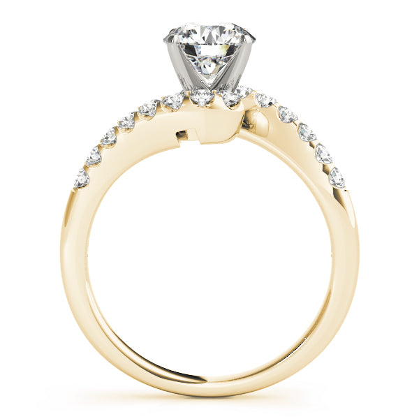 Bypass Diamond Engagement Ring · 0.24 ct tw