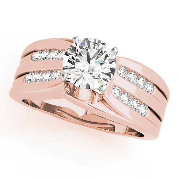 Multi-Row Diamond Engagement Ring · 0.40 ct tw