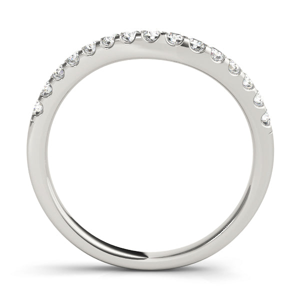 Curved Diamond Wedding Band · 0.30 ct tw