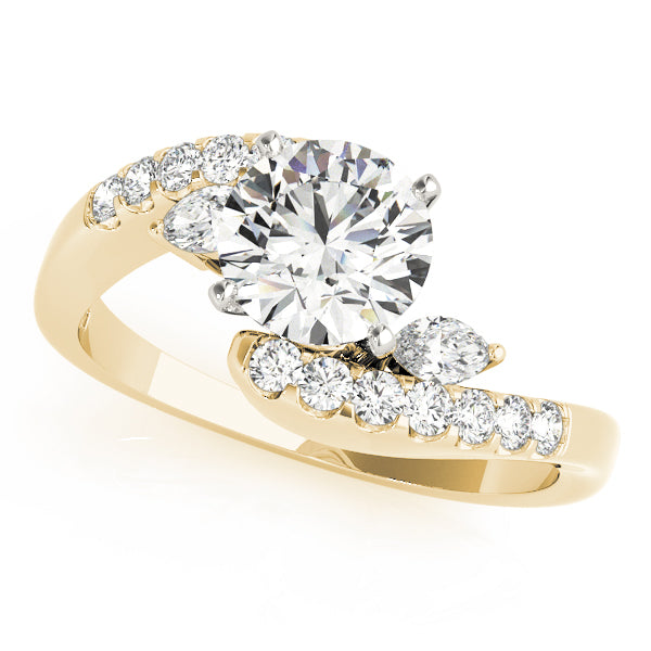 Marquise Fancy Shape Diamond Engagement Ring · 0.50 ct tw