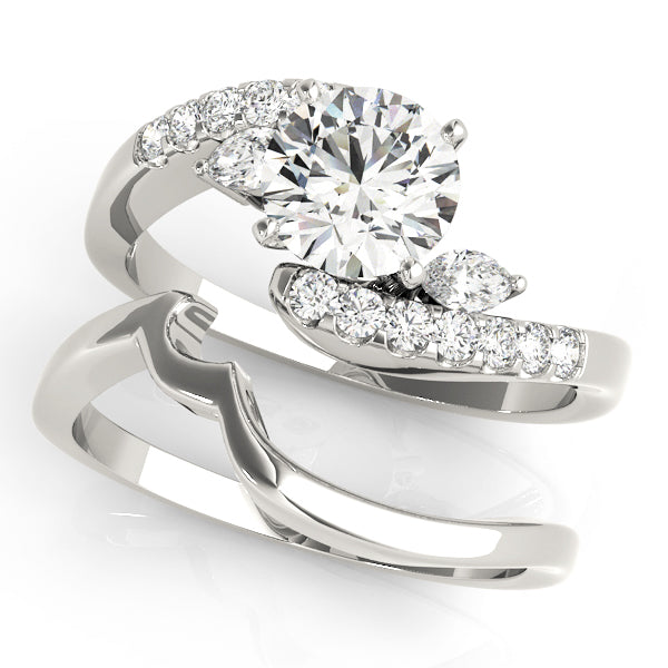 Marquise Fancy Shape Diamond Engagement Ring · 0.50 ct tw
