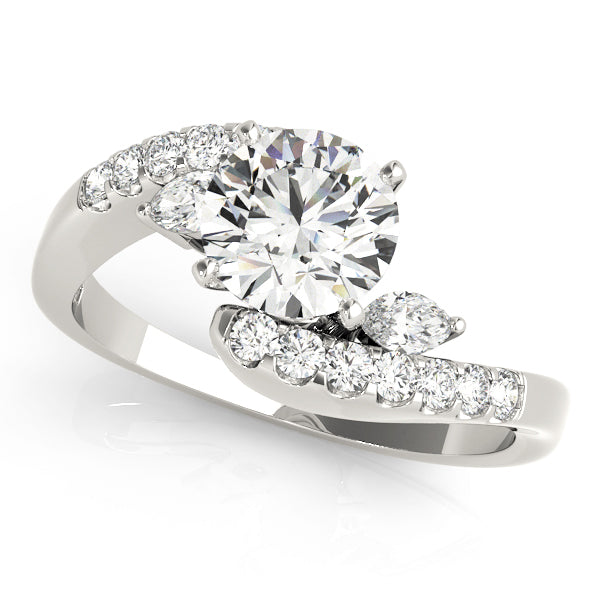 Marquise Fancy Shape Diamond Engagement Ring · 0.50 ct tw