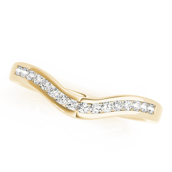 Channel Set Diamond Wedding Band · 0.16 ct tw