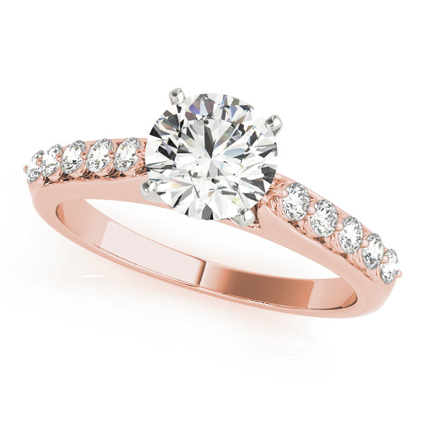 Single Row Prong Set Diamond Engagement Ring · 0.20 ct tw