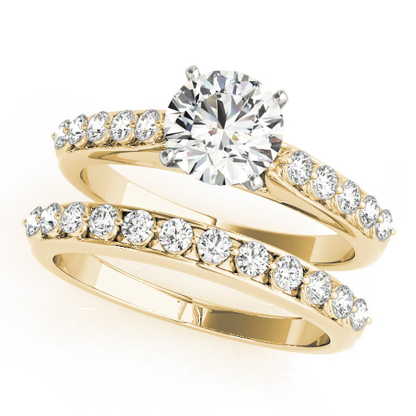 Single Row Prong Set Diamond Engagement Ring · 0.20 ct tw