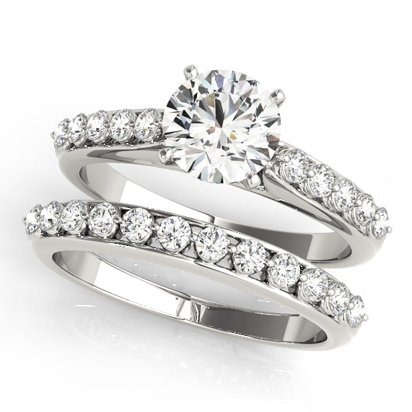 Single Row Prong Set Diamond Engagement Ring · 0.20 ct tw