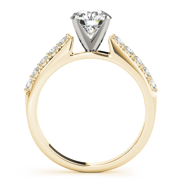 Single Row Prong Set Diamond Engagement Ring · 0.20 ct tw