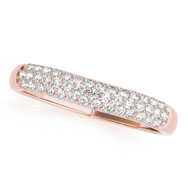 Pave Diamond Wedding Band · 0.25 ct tw