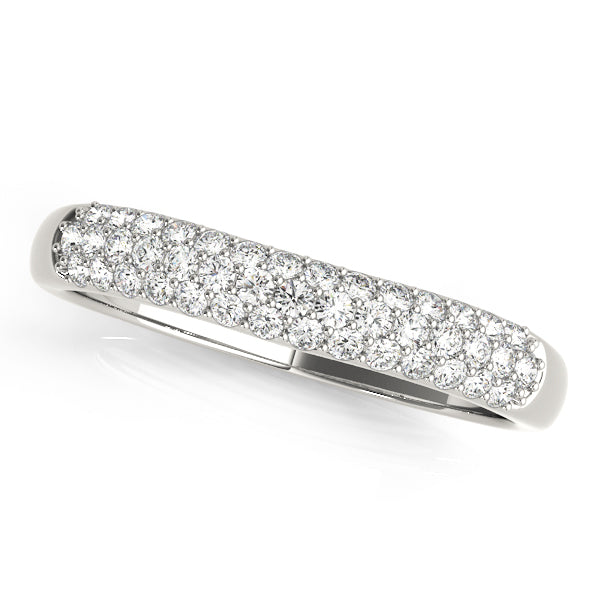 Pave Diamond Wedding Band · 0.25 ct tw