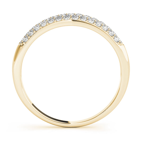 Pave Diamond Wedding Band · 0.25 ct tw