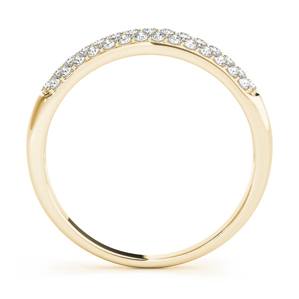 Pave Diamond Wedding Band · 0.41 ct tw