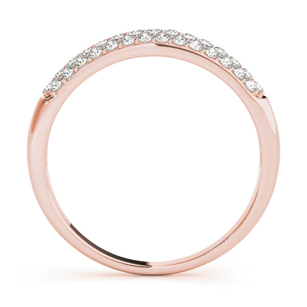 Pave Diamond Wedding Band · 0.41 ct tw
