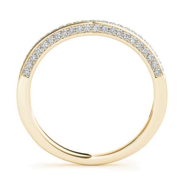 Curved Diamond Wedding Band · 0.23 ct tw