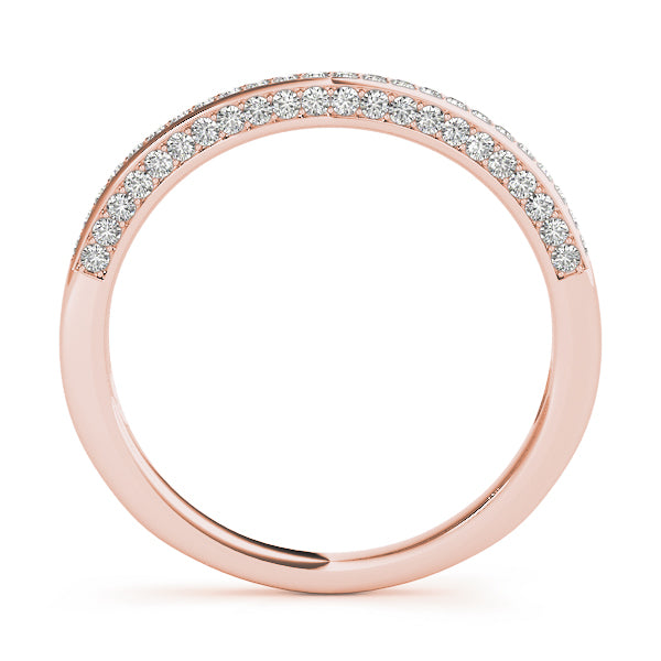 Curved Diamond Wedding Band · 0.23 ct tw
