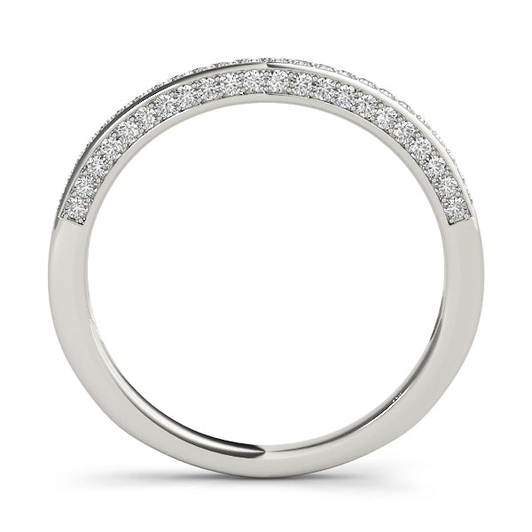 Curved Diamond Wedding Band · 0.23 ct tw