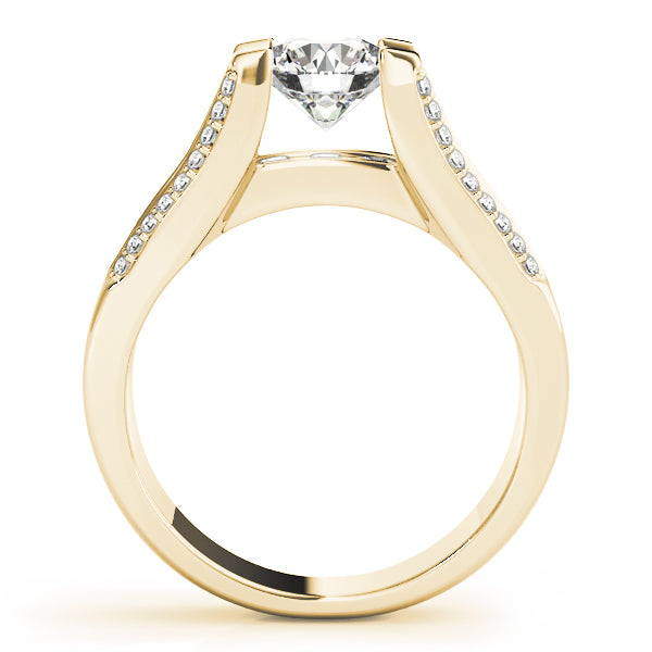 Round Multi-Row Diamond Engagement Ring · 1.54 ct tw