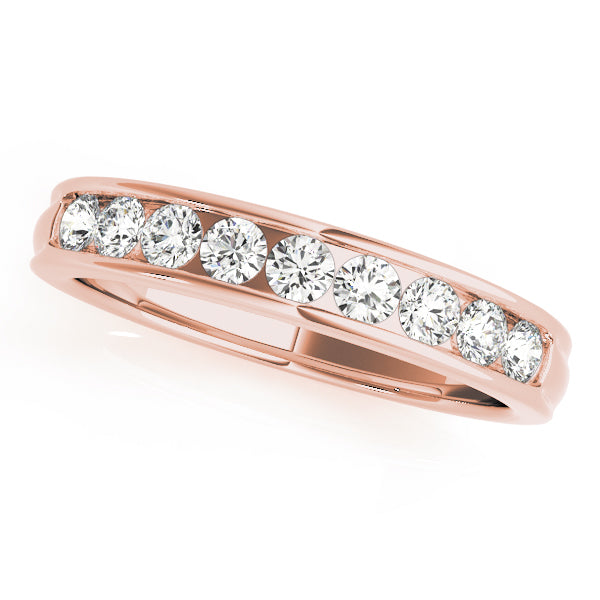 Channel Set Diamond Wedding Band · 0.45 ct tw