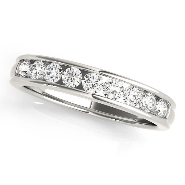 Channel Set Diamond Wedding Band · 0.45 ct tw