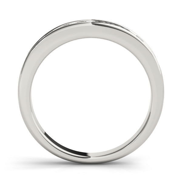 Channel Set Diamond Wedding Band · 0.45 ct tw