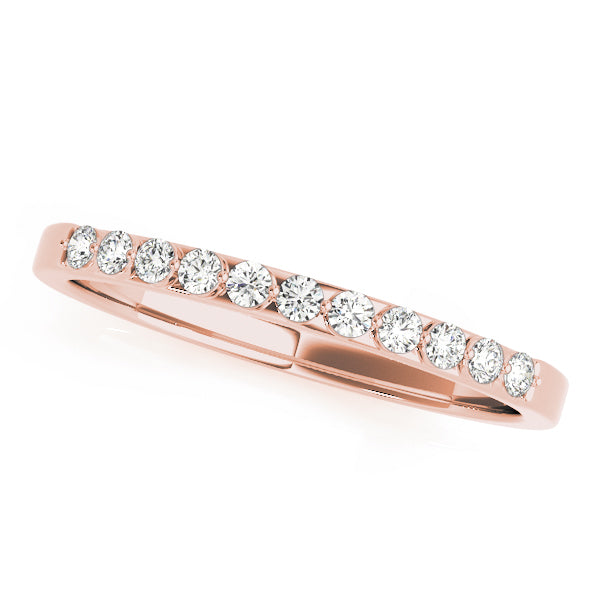 Prong Set Diamond Wedding Band · 0.11 ct tw