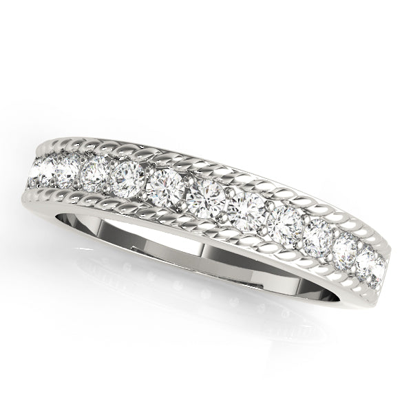 Prong Set Diamond Wedding Band · 0.39 ct tw