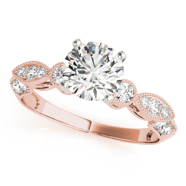 Multi-Row Diamond Engagement Ring · 0.14 ct tw