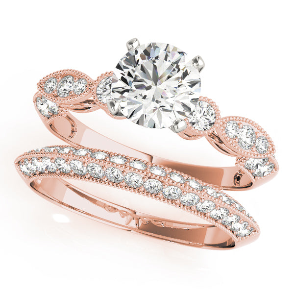 Multi-Row Diamond Engagement Ring · 0.14 ct tw