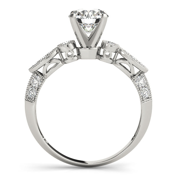 Multi-Row Diamond Engagement Ring · 0.14 ct tw