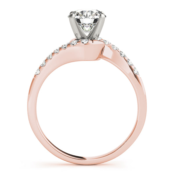 Bypass Diamond Engagement Ring · 0.21 ct tw