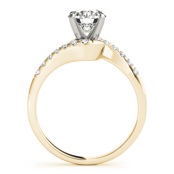 Bypass Diamond Engagement Ring · 0.21 ct tw