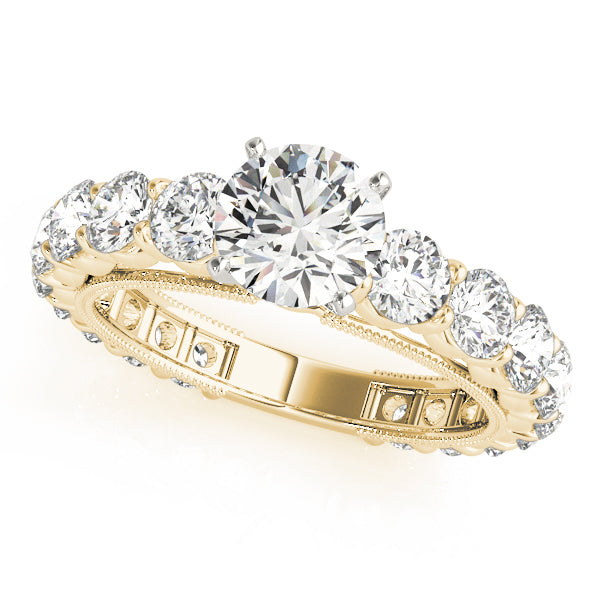 Single Row Prong Set Diamond Engagement Ring · 2.16 ct tw