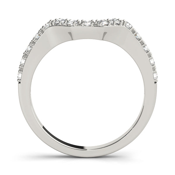 Curved Diamond Wedding Band · 0.23 ct tw