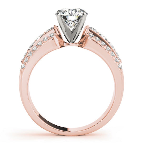 Multi-Row Diamond Engagement Ring · 0.46 ct tw