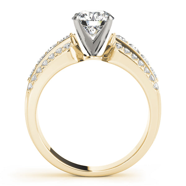 Multi-Row Diamond Engagement Ring · 0.46 ct tw