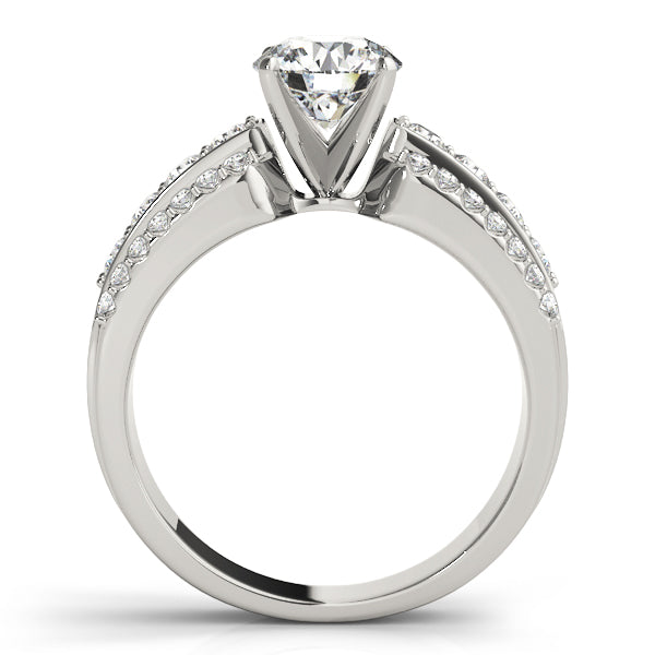 Multi-Row Diamond Engagement Ring · 0.46 ct tw