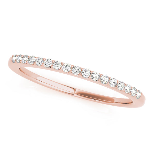 Prong Set Diamond Wedding Band · 0.09 ct tw