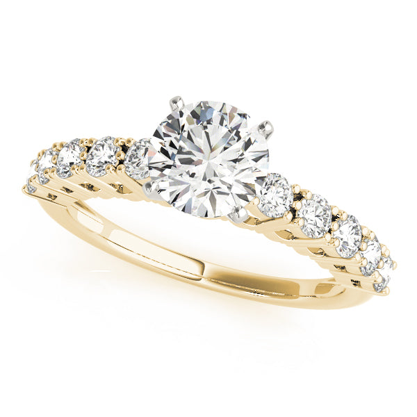 Single Row Prong Set Diamond Engagement Ring · 0.60 ct tw