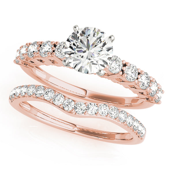 Single Row Prong Set Diamond Engagement Ring · 0.60 ct tw