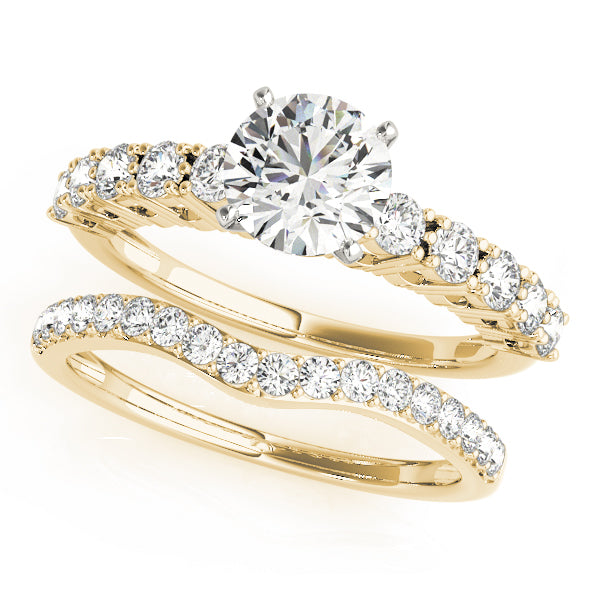 Single Row Prong Set Diamond Engagement Ring · 0.60 ct tw