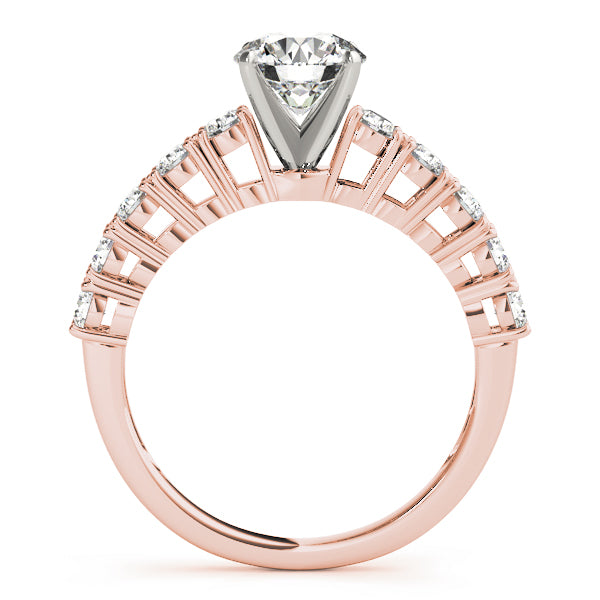 Single Row Prong Set Diamond Engagement Ring · 0.60 ct tw